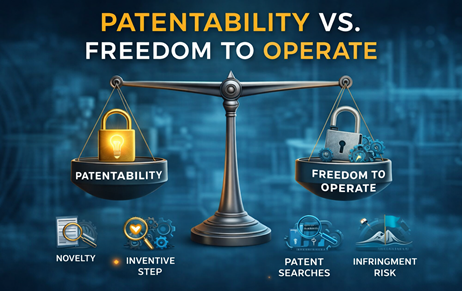 Patentability and prior-art search analysis